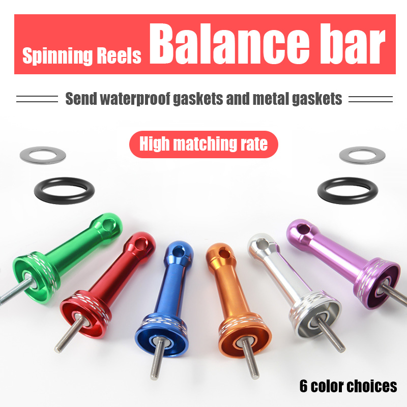 Reel Spare Spool - Barre stabilisatrice multicolore pour moulinet de