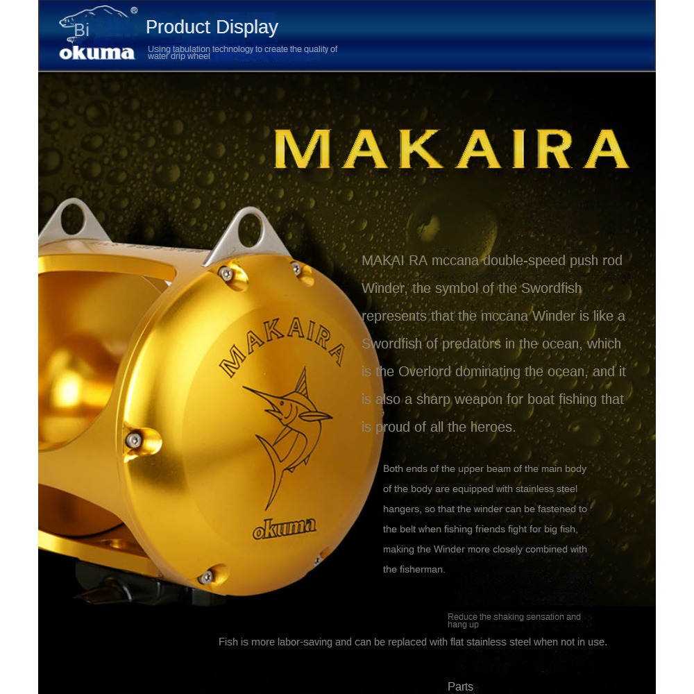 Okuma MAK AIRA-Moulinet de pêc - Penn Reel Battle avis et prix