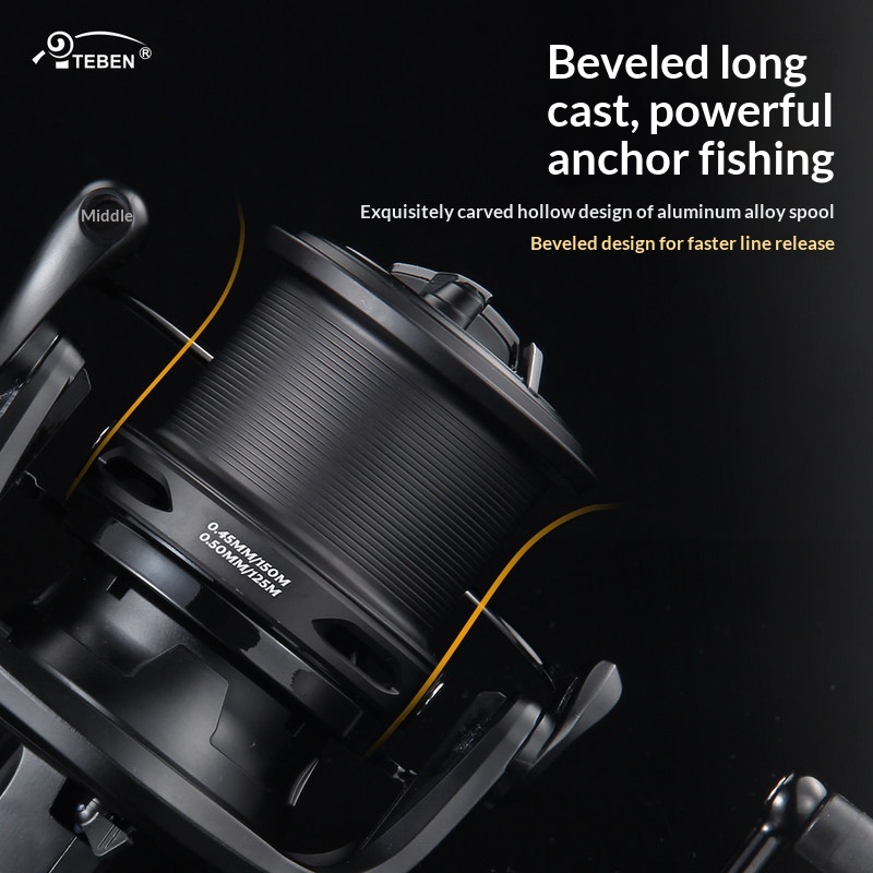 Moulinet de pêche spinning Teb - Surf Reel avis et prix