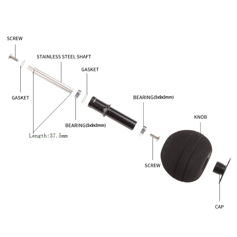 Ruke Fishing-Poignée OligKnob  - Reel Spare Spool avis et prix